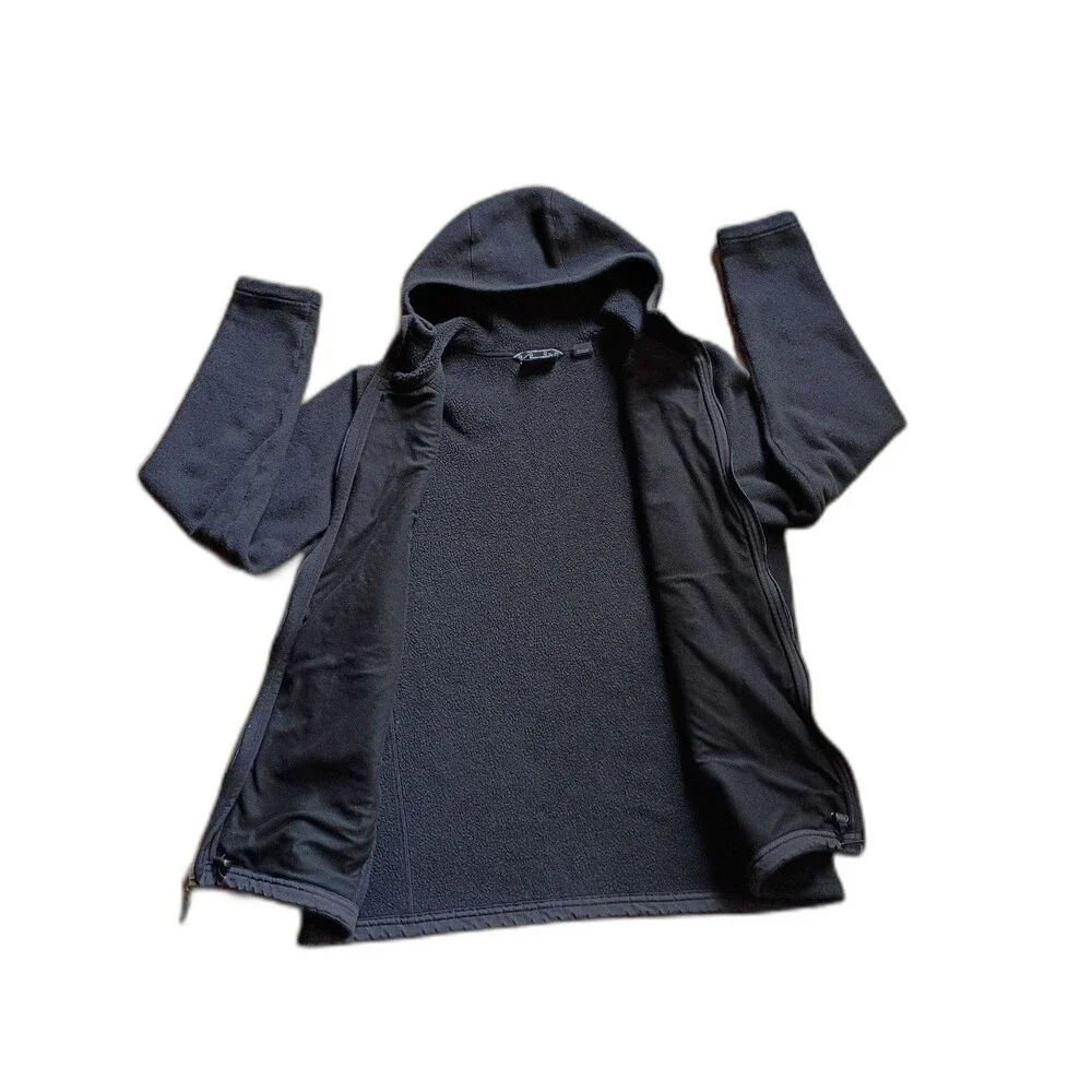 Marmot Black Fleece Full Zip Hoodie Jacket